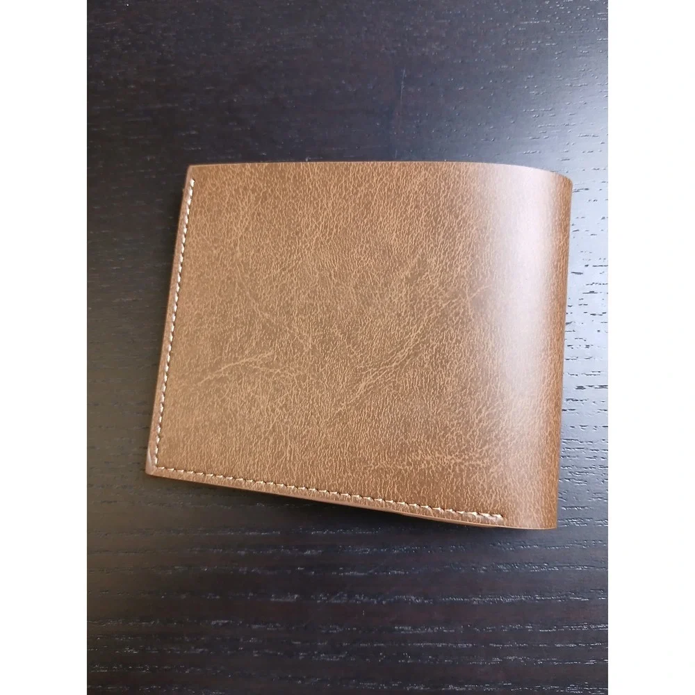 Brown Bifold Wallet Bible Verse Corinthians 16:14 Let All You Do Be Done In Love
